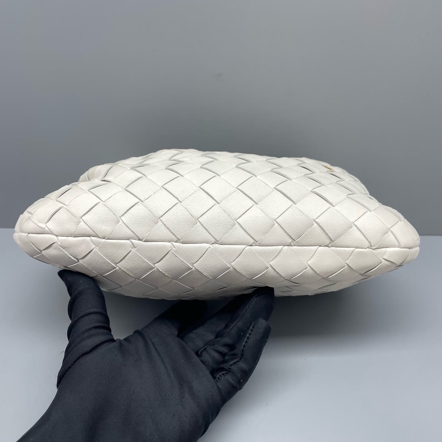 Bottega Veneta - Jodie - Lambskin leather - White - (mini)