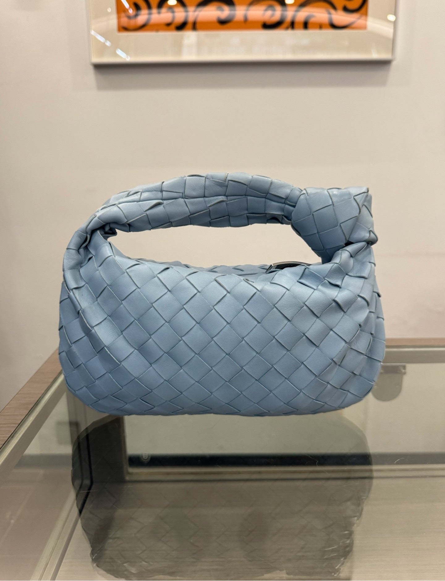 Bottega Veneta - Jodie - Leather - Blue - (Medium)