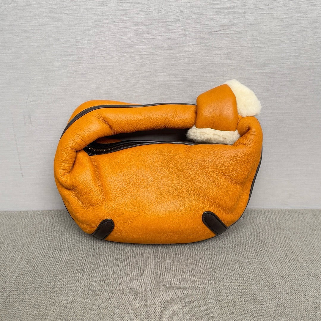 Bottega Veneta - Jodie - Leather - Orange - (mini)