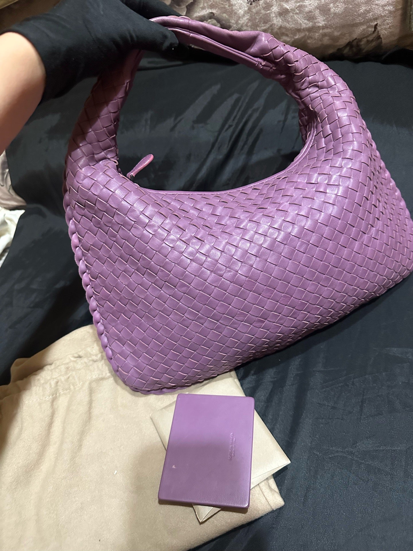 Bottega Veneta - Jodie - Leather - Purple - (Small)