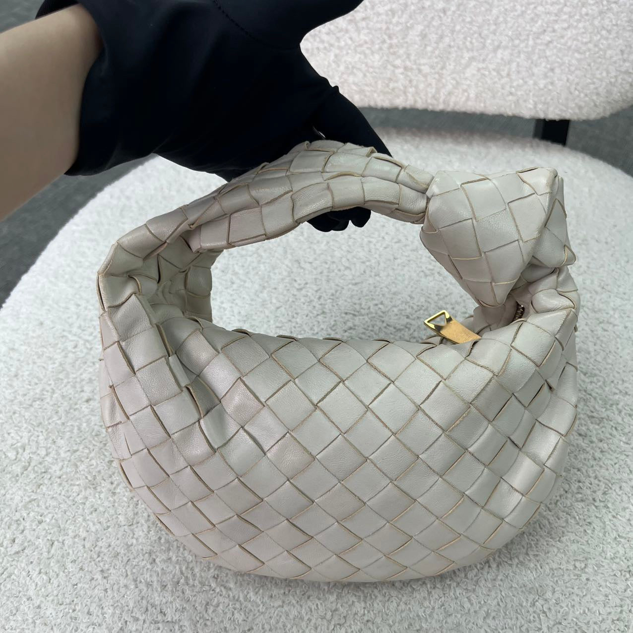 Bottega Veneta - Jodie - Leather - White - (mini)