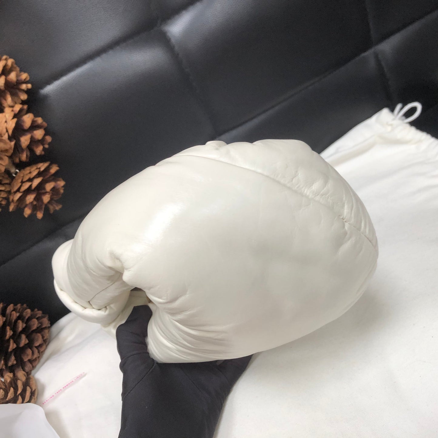 Bottega Veneta - Jodie - Leather - White - (mini)