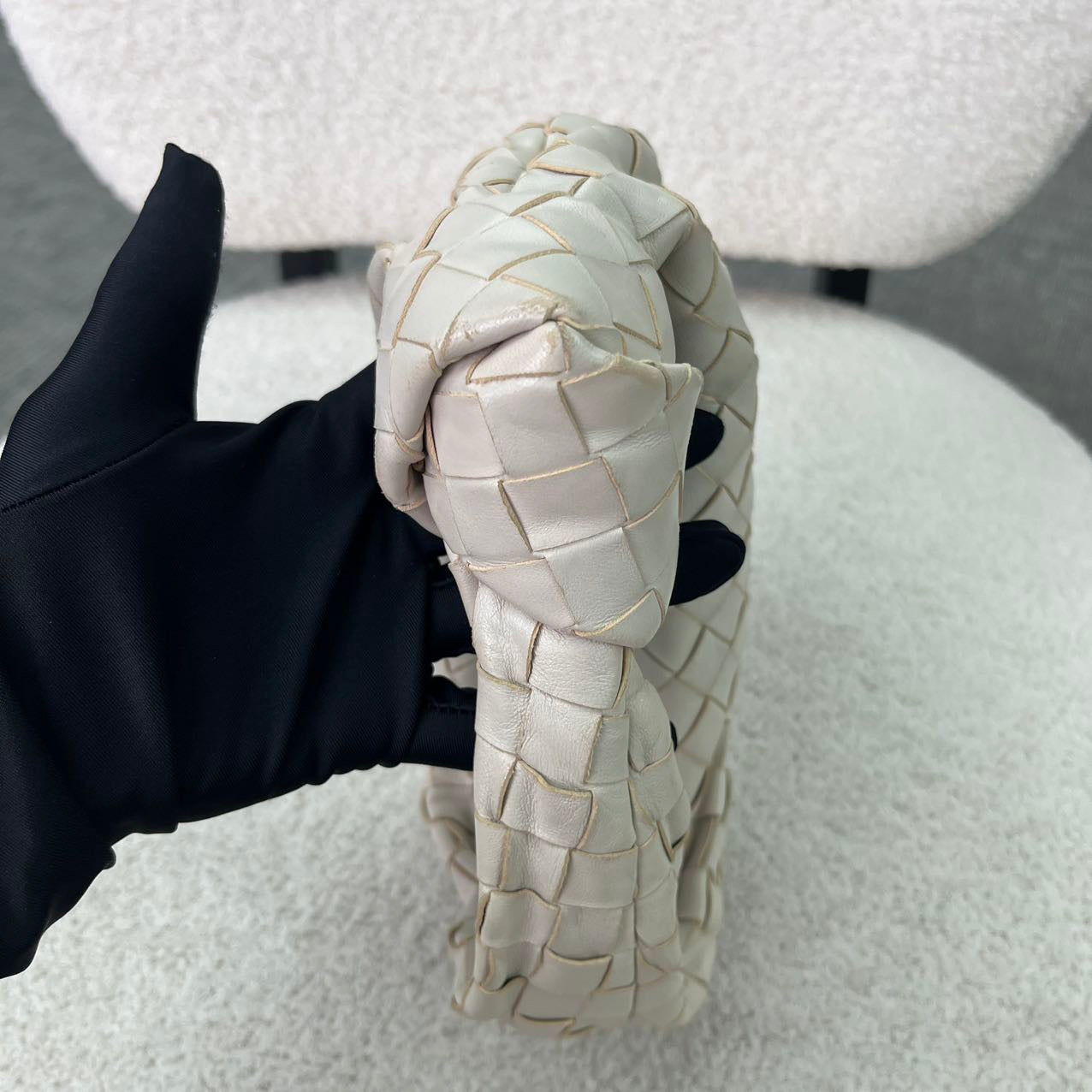 Bottega Veneta - Jodie - Leather - White - (mini)