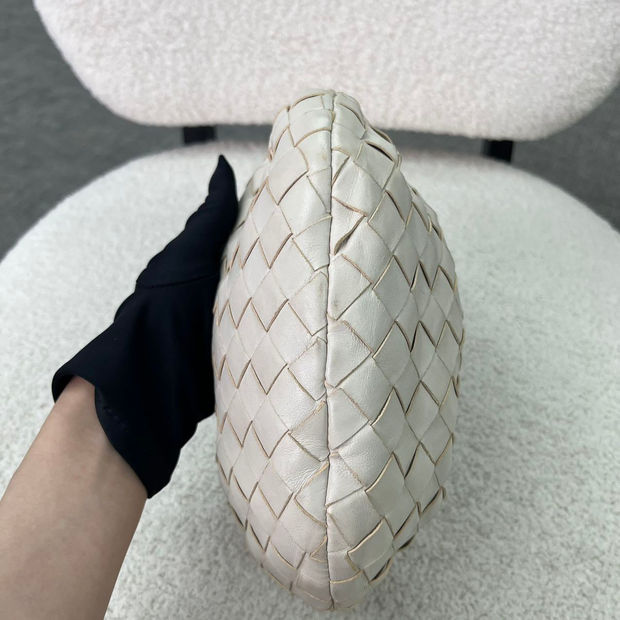 Bottega Veneta - Jodie - Leather - White - (mini)