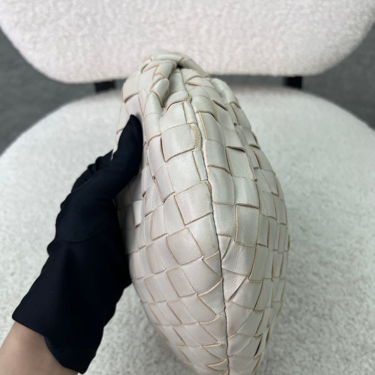 Bottega Veneta - Jodie - Leather - White - (mini)