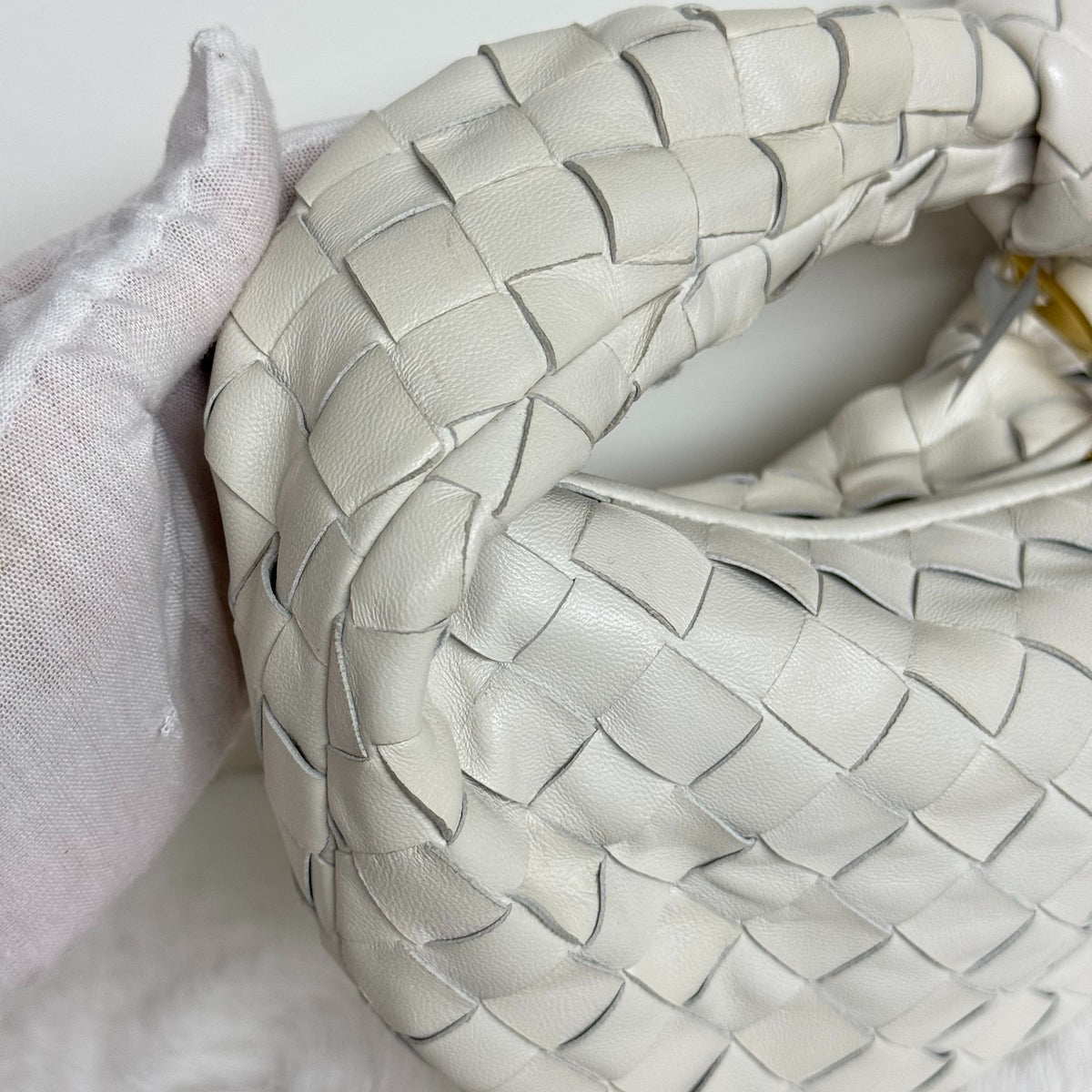 Bottega Veneta - Jodie - Leather - White - (small)