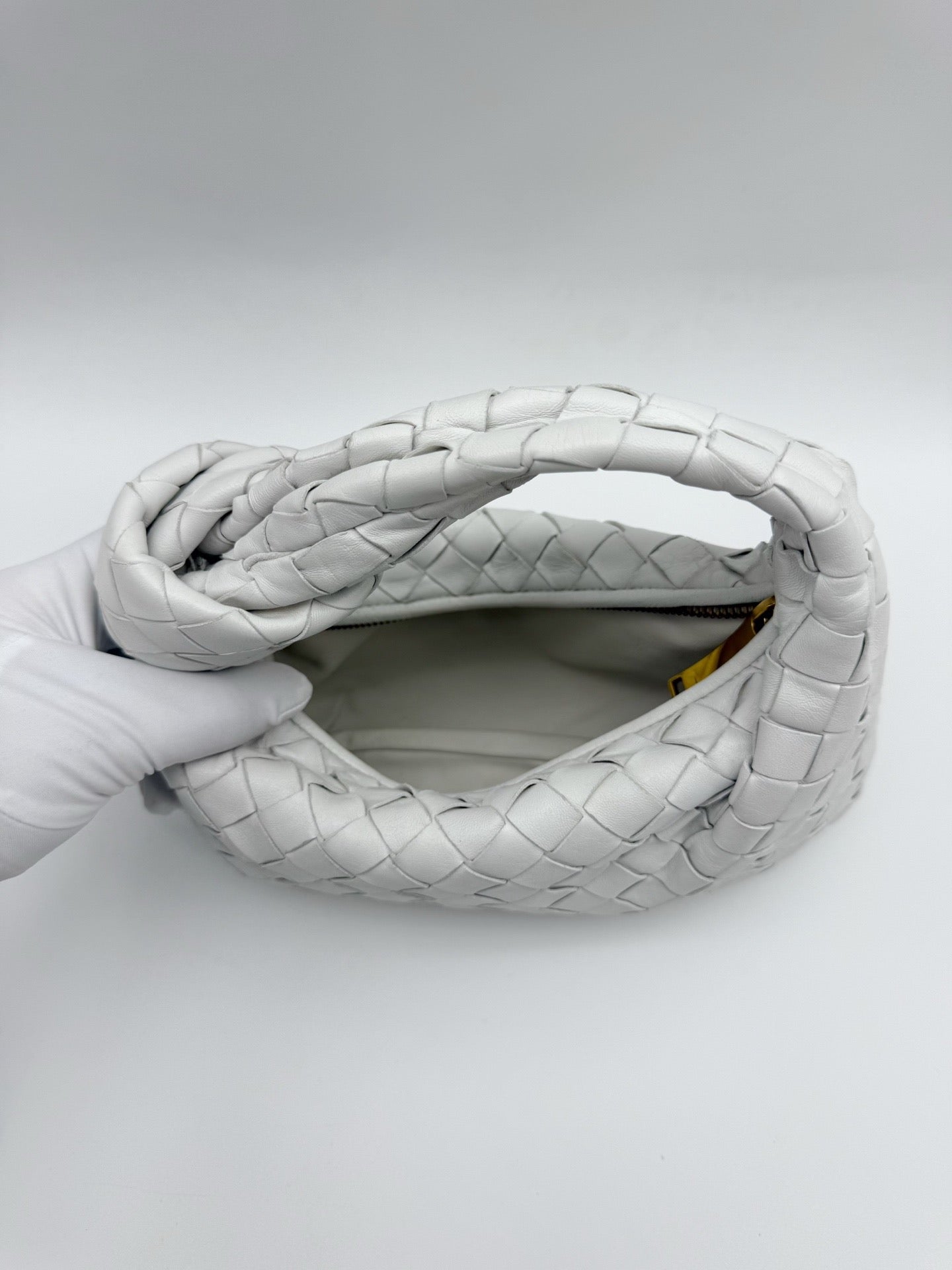 Bottega Veneta - Jodie - Leather - White - (small)