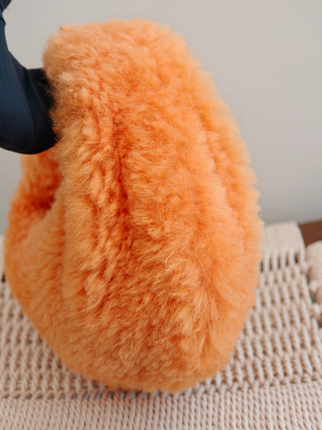 Bottega Veneta - Jodie Mini - Fur - Shearling - Orange - (mini)