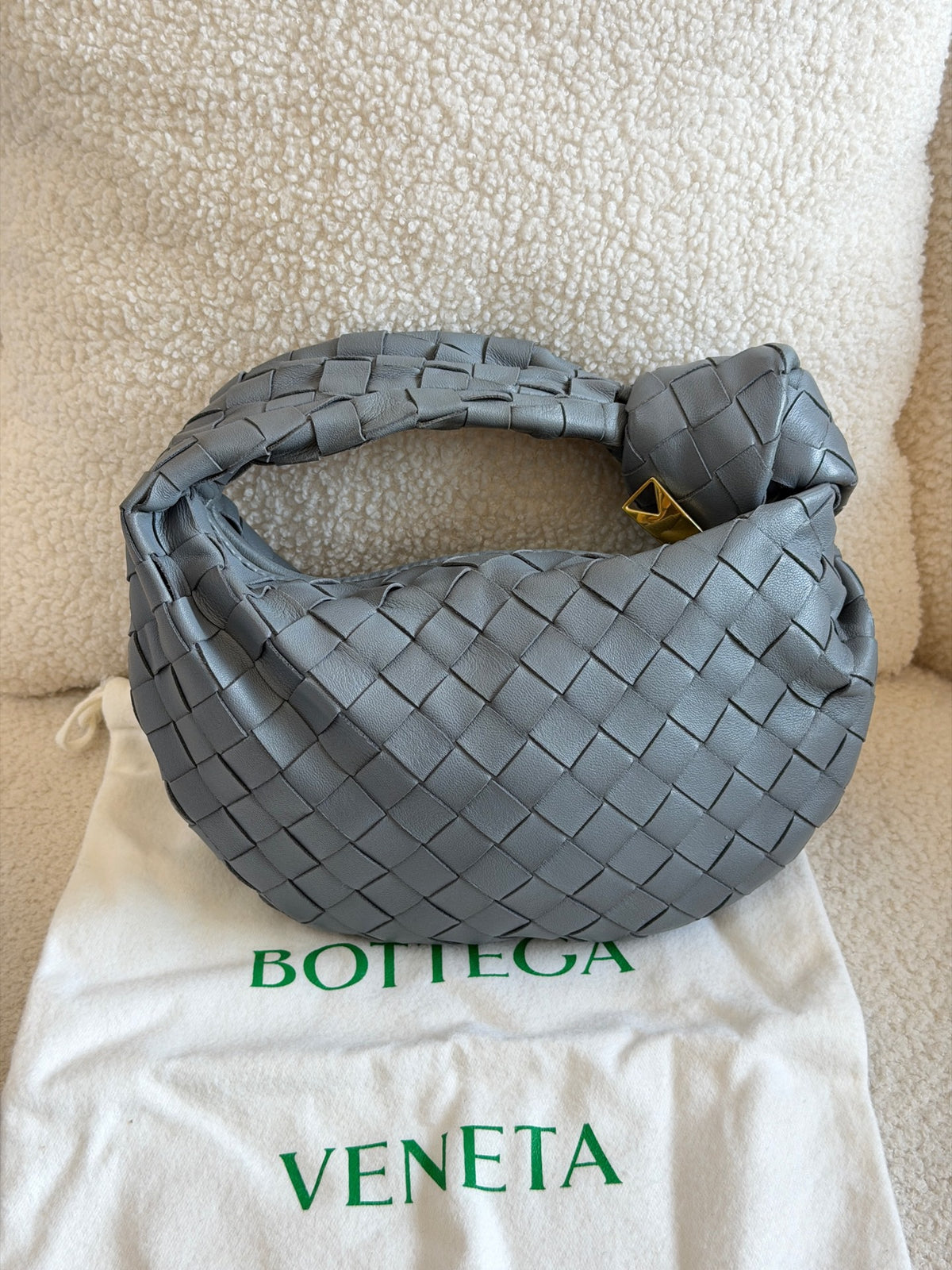 Bottega Veneta - Jodie Mini - Leather - Grey - (mini)