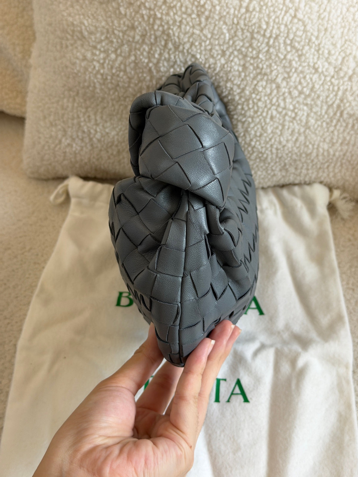 Bottega Veneta - Jodie Mini - Leather - Grey - (mini)