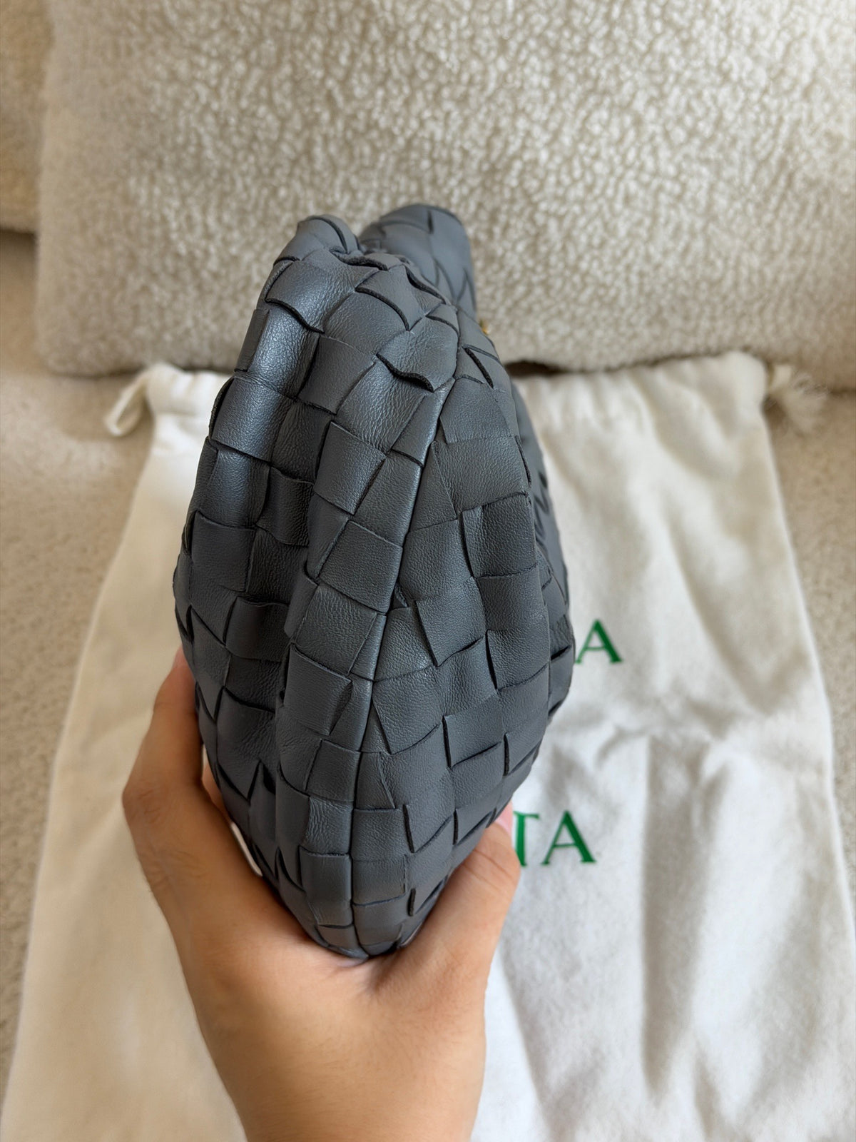 Bottega Veneta - Jodie Mini - Leather - Grey - (mini)