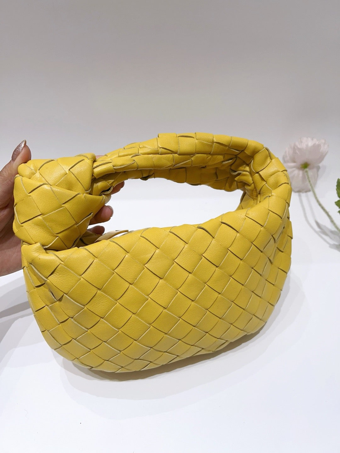 Bottega Veneta - Jodie mini - Leather - Yellow - (mini)