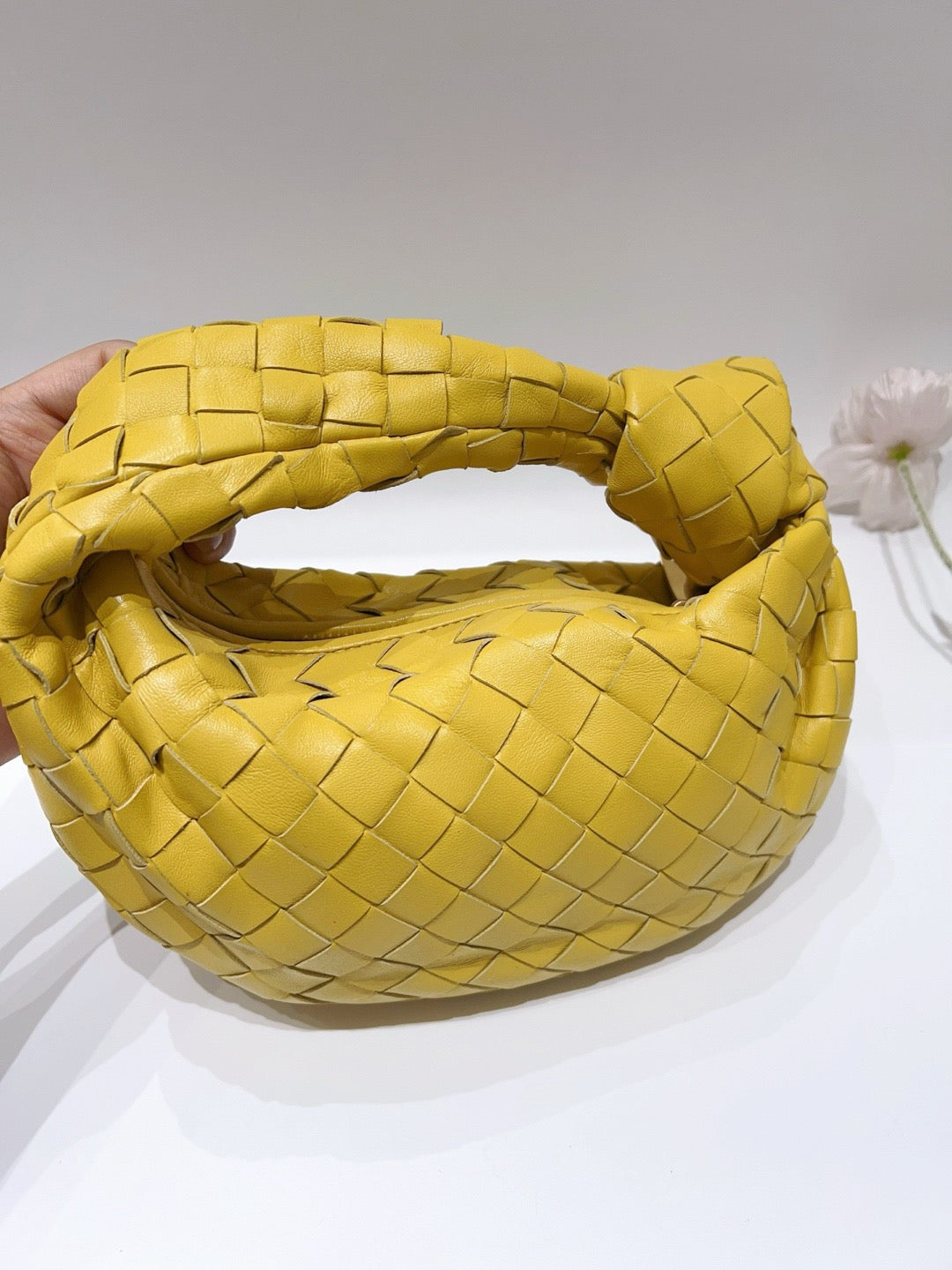 Bottega Veneta - Jodie mini - Leather - Yellow - (mini)