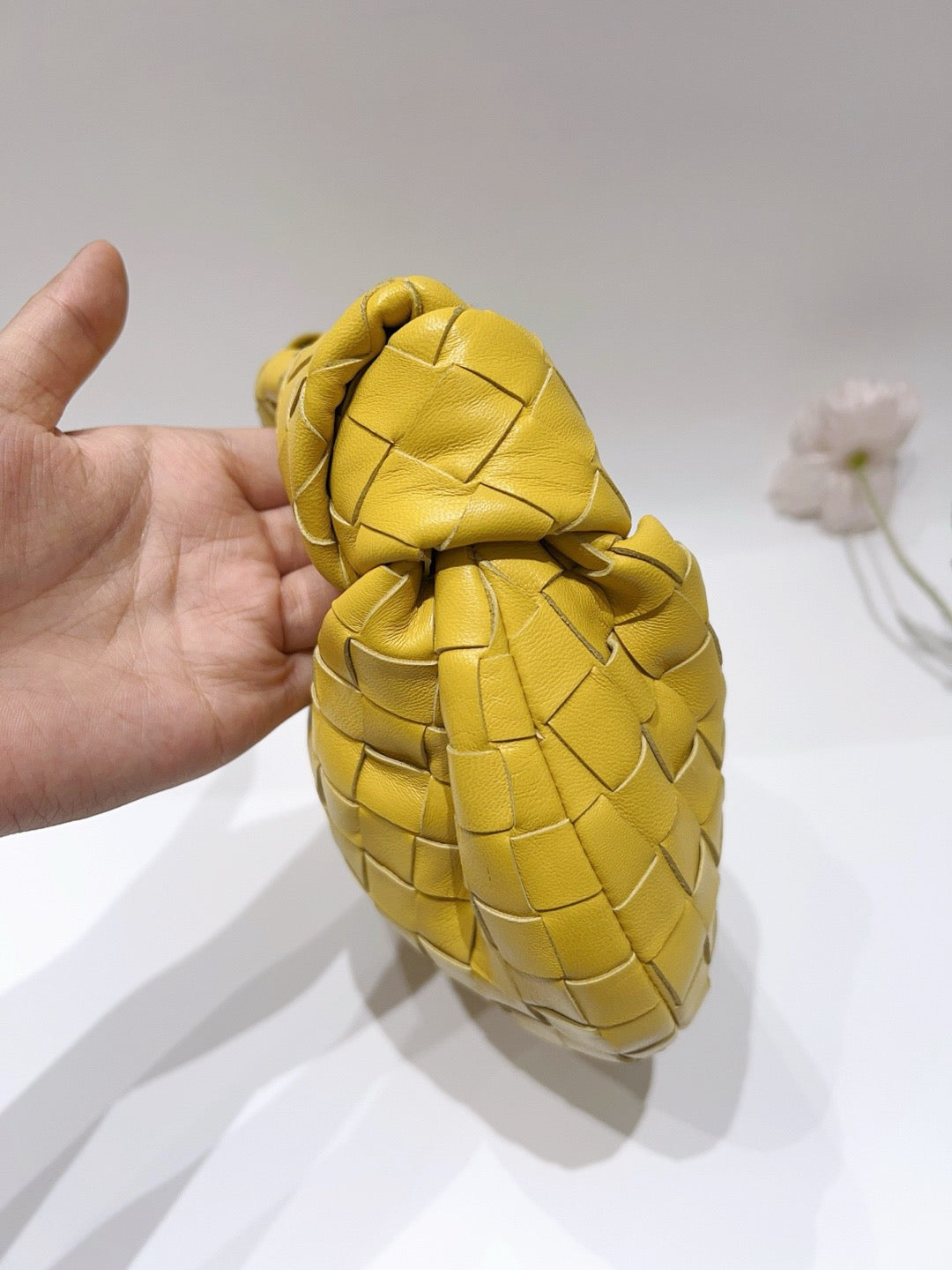 Bottega Veneta - Jodie mini - Leather - Yellow - (mini)