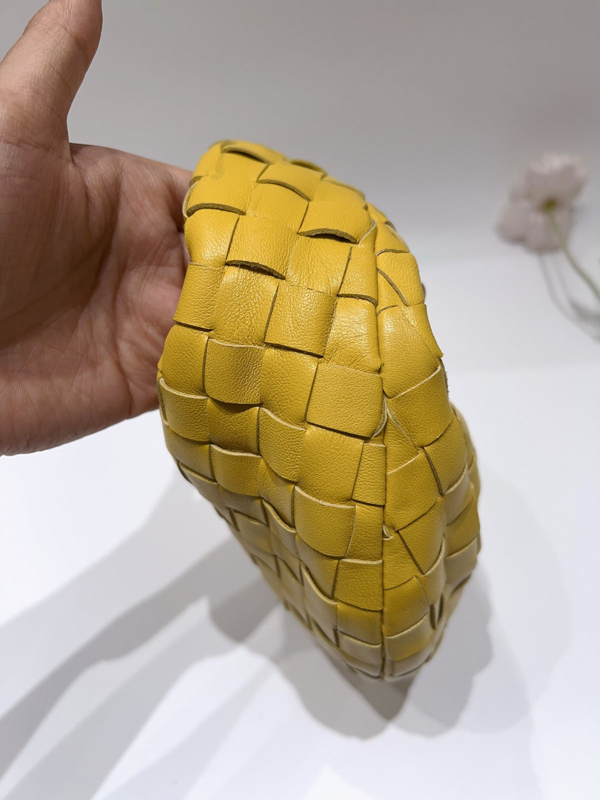 Bottega Veneta - Jodie mini - Leather - Yellow - (mini)