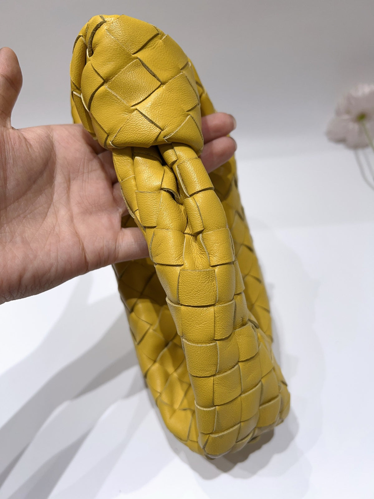 Bottega Veneta - Jodie mini - Leather - Yellow - (mini)