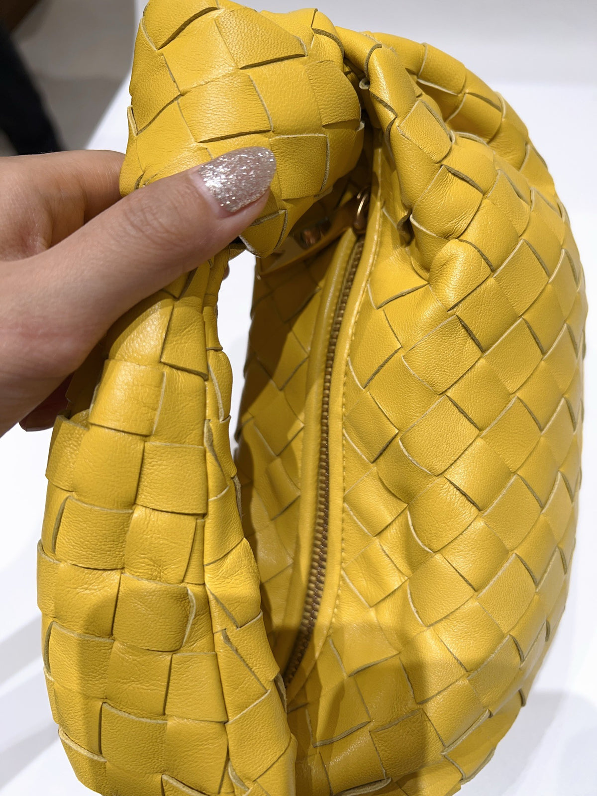 Bottega Veneta - Jodie mini - Leather - Yellow - (mini)