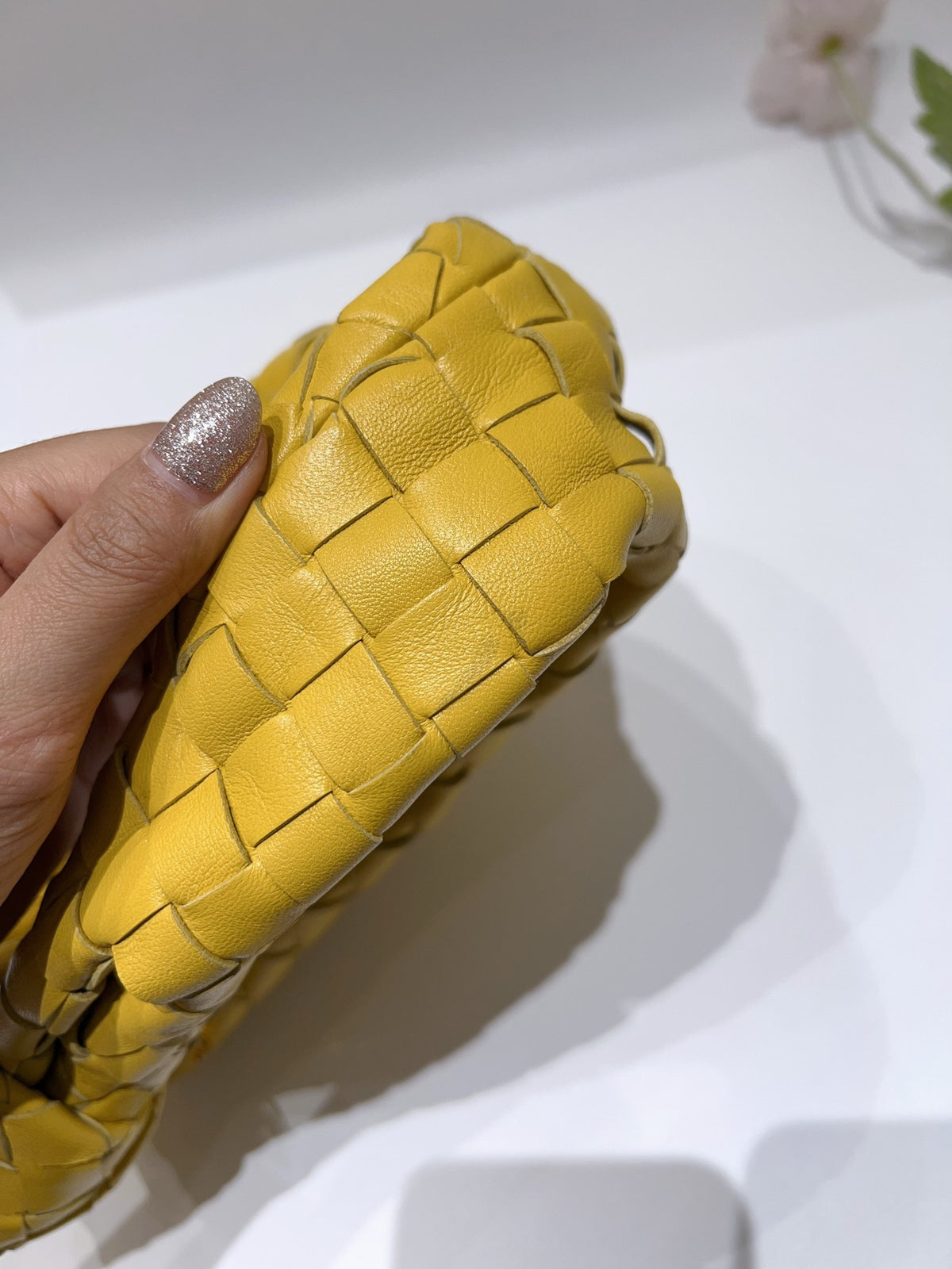 Bottega Veneta - Jodie mini - Leather - Yellow - (mini)