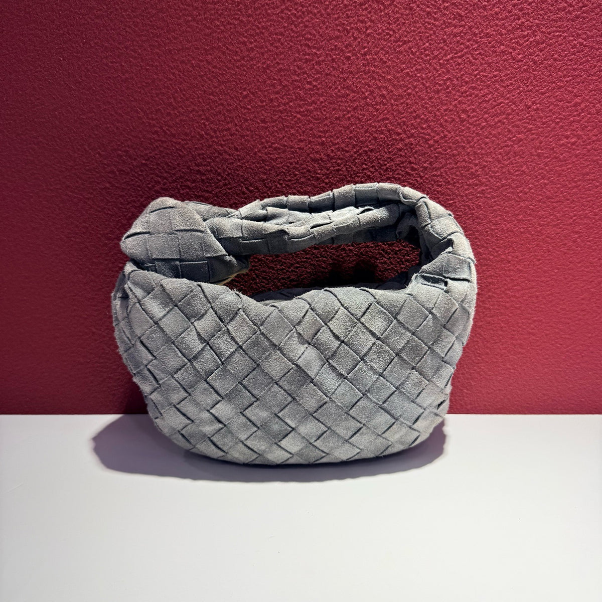 Bottega Veneta - Jodie Mini - Suede - Grey - (mini)