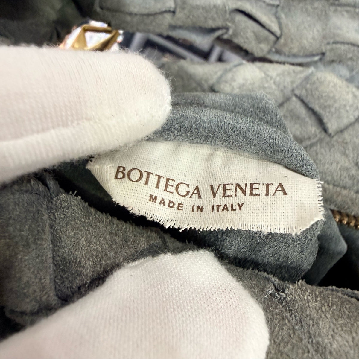Bottega Veneta - Jodie Mini - Suede - Grey - (mini)