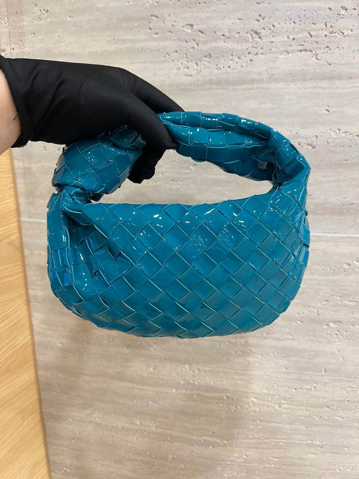 Bottega Veneta - Jodie - Patent leather - Blue