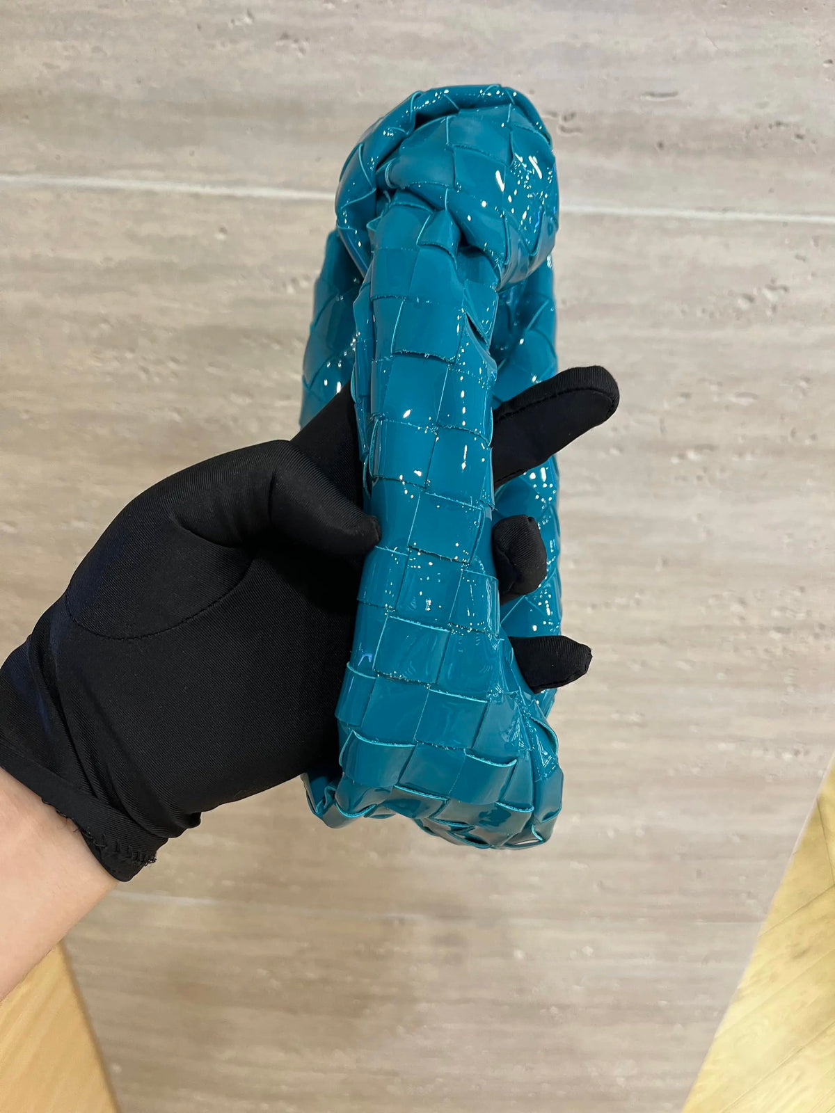 Bottega Veneta - Jodie - Patent leather - Blue
