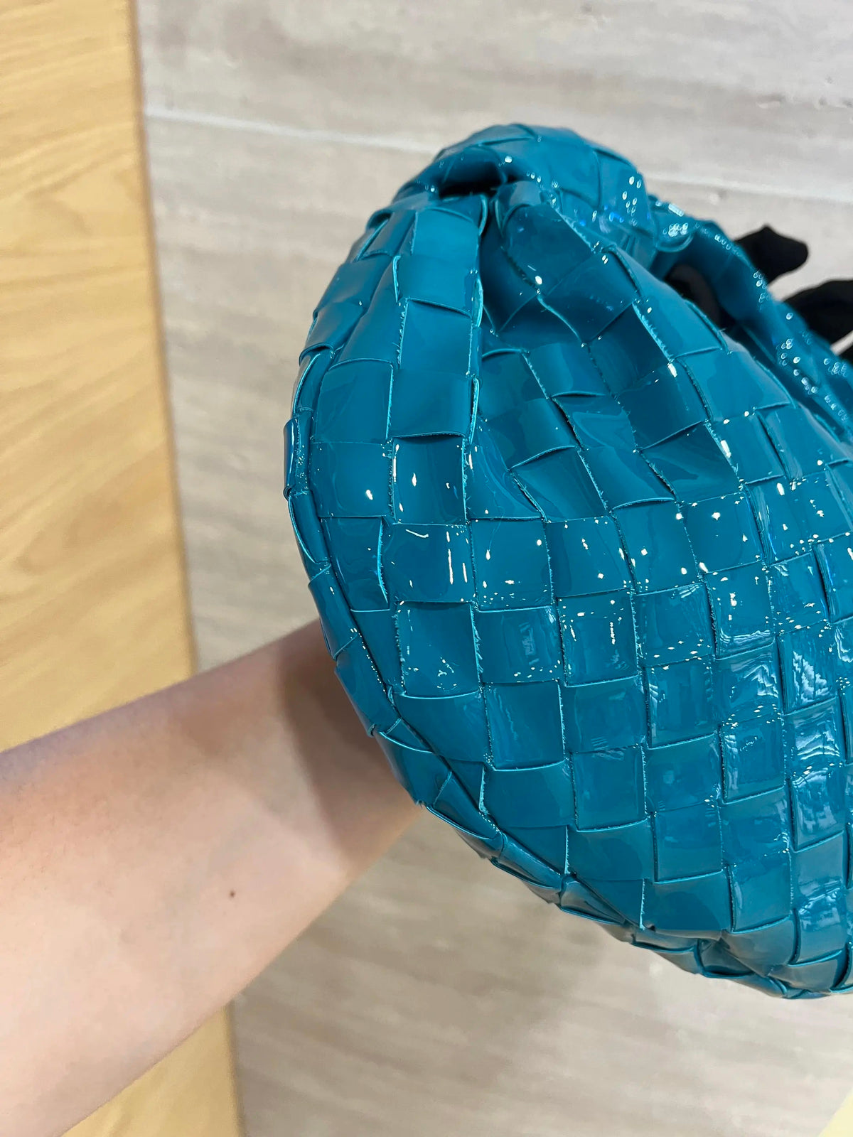 Bottega Veneta - Jodie - Patent leather - Blue