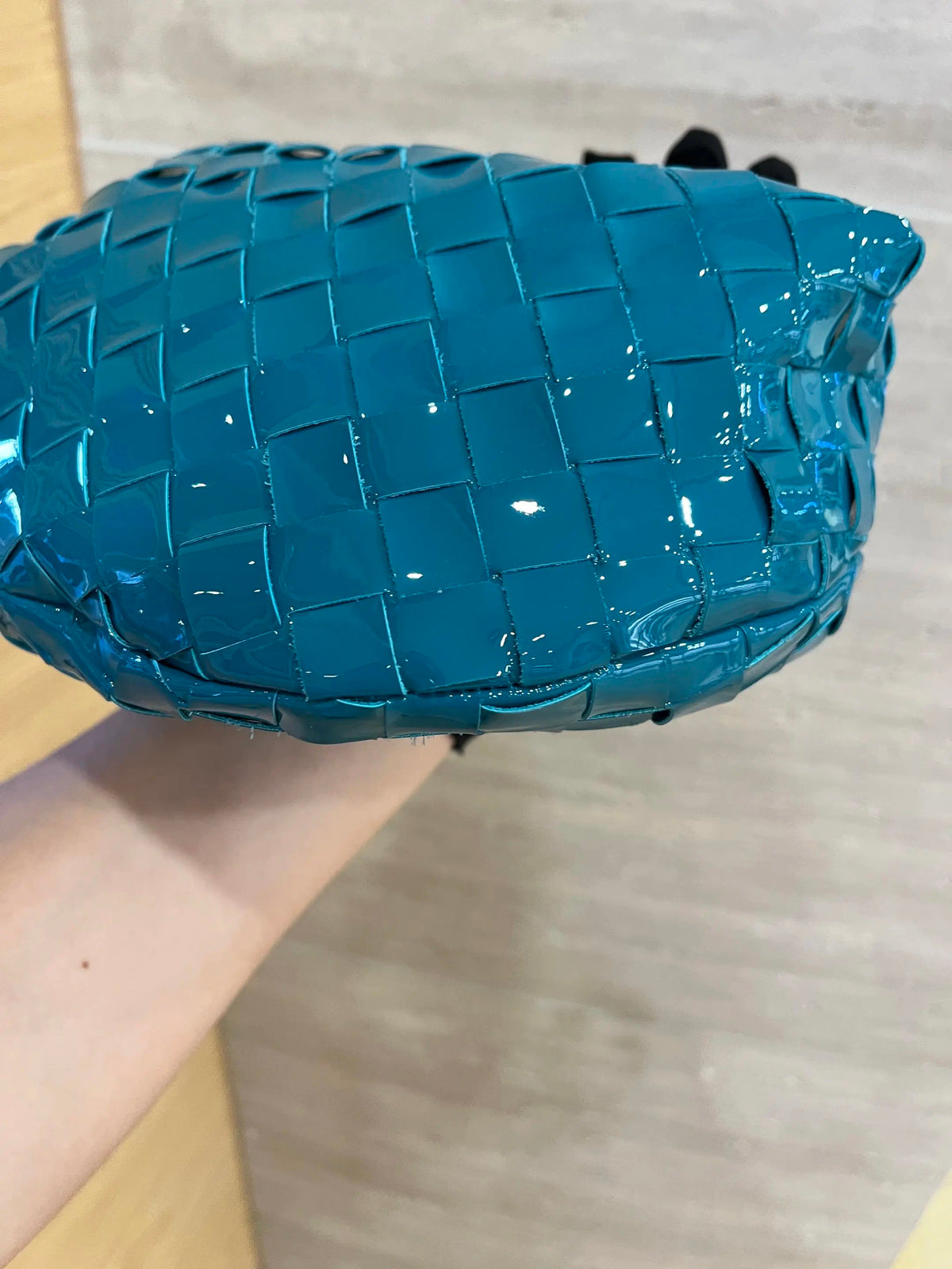 Bottega Veneta - Jodie - Patent leather - Blue