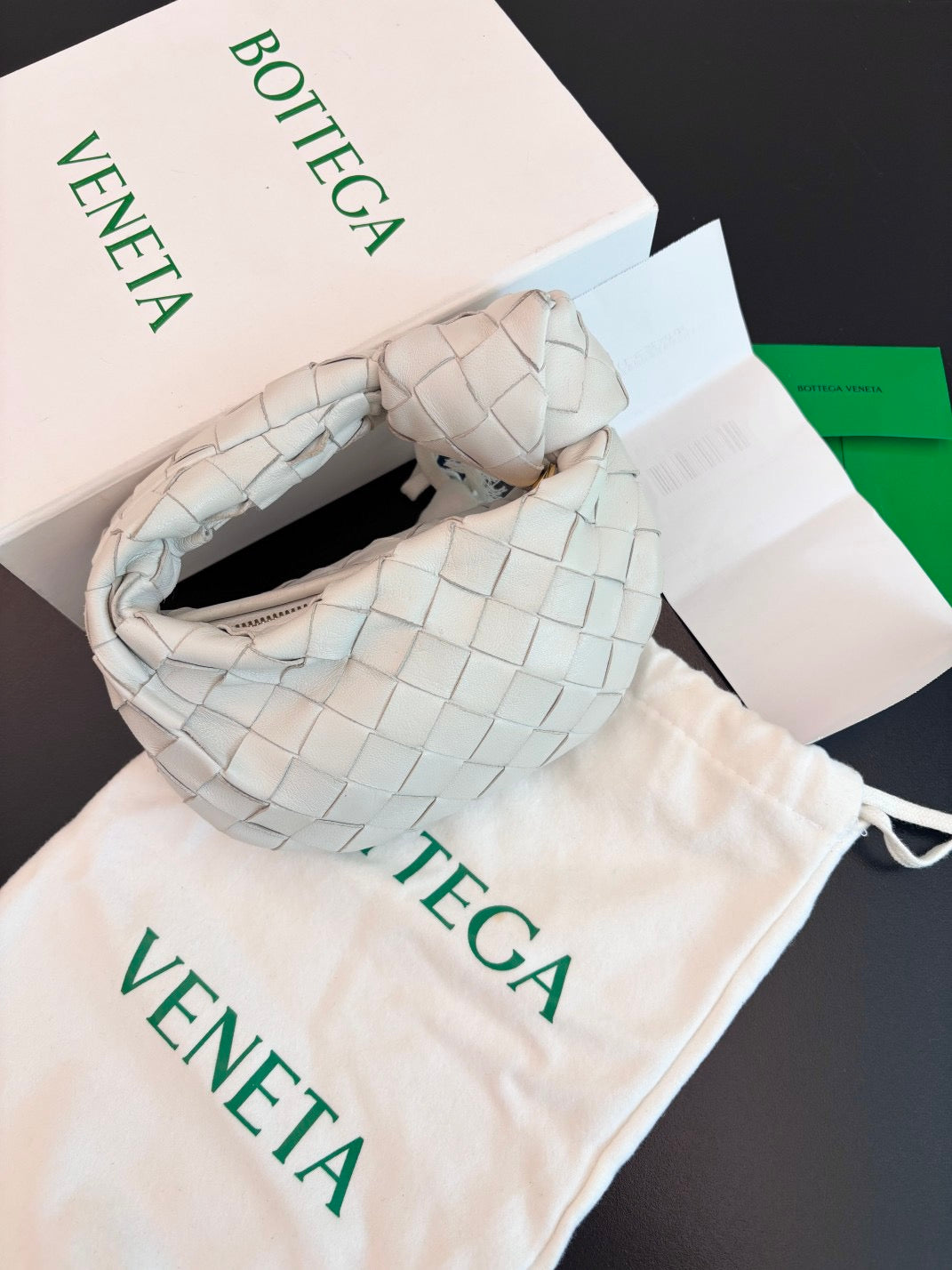Bottega Veneta - Jodie Super Mini - Leather - White - (mini)