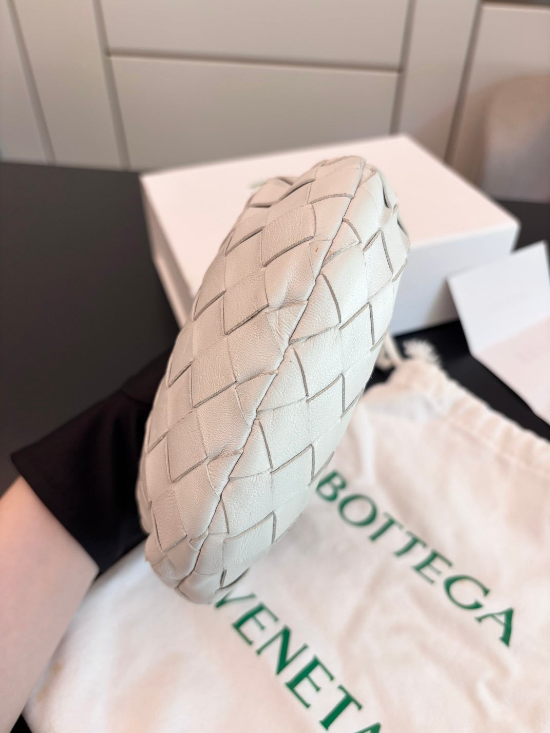 Bottega Veneta - Jodie Super Mini - Leather - White - (mini)
