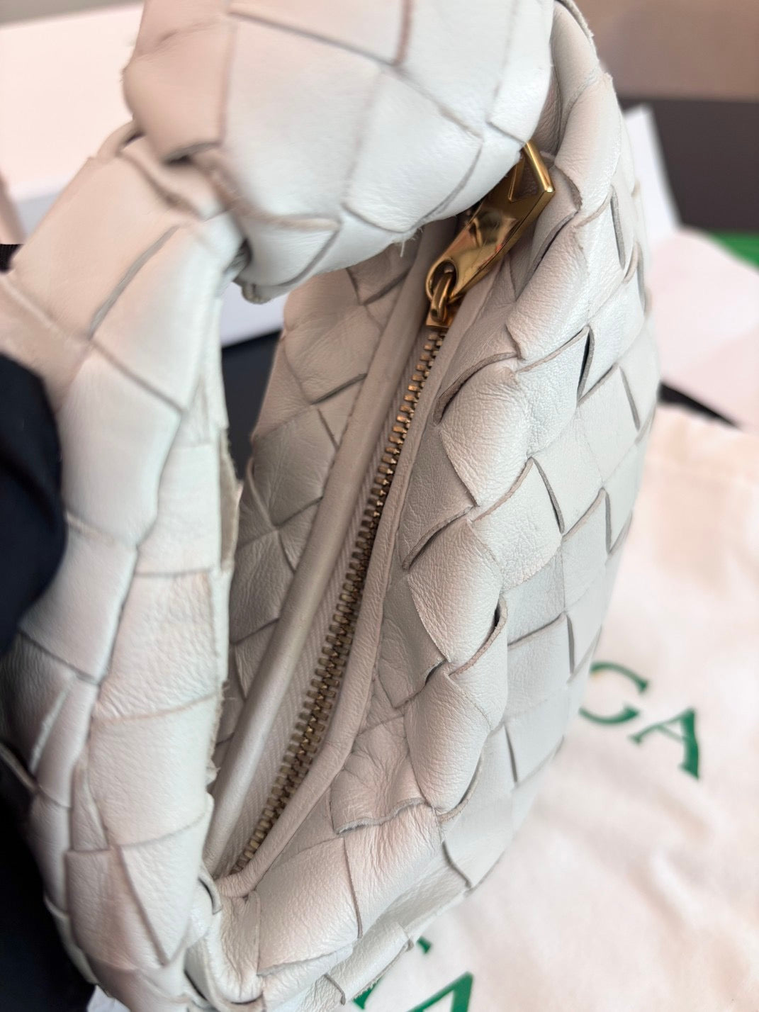 Bottega Veneta - Jodie Super Mini - Leather - White - (mini)