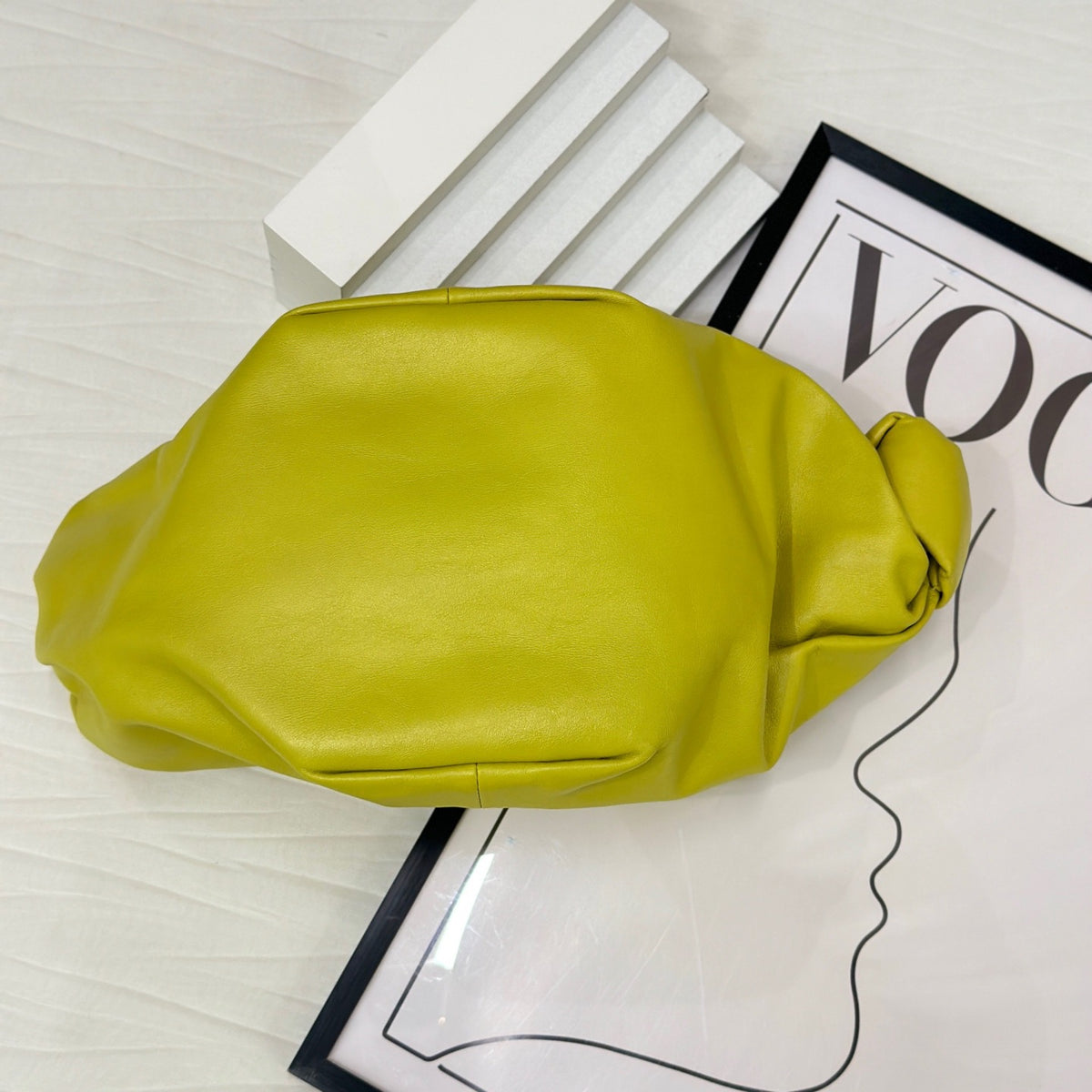 Bottega Veneta - Knot Double - Leather - Green - (Medium)
