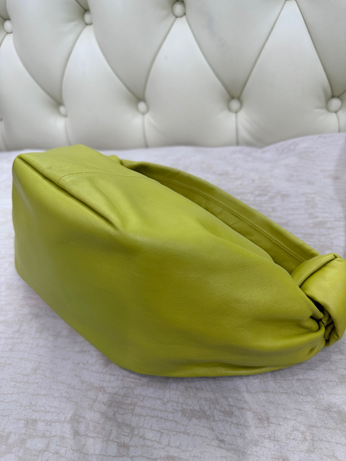 Bottega Veneta - Knot Double - Leather - Green - (Medium)