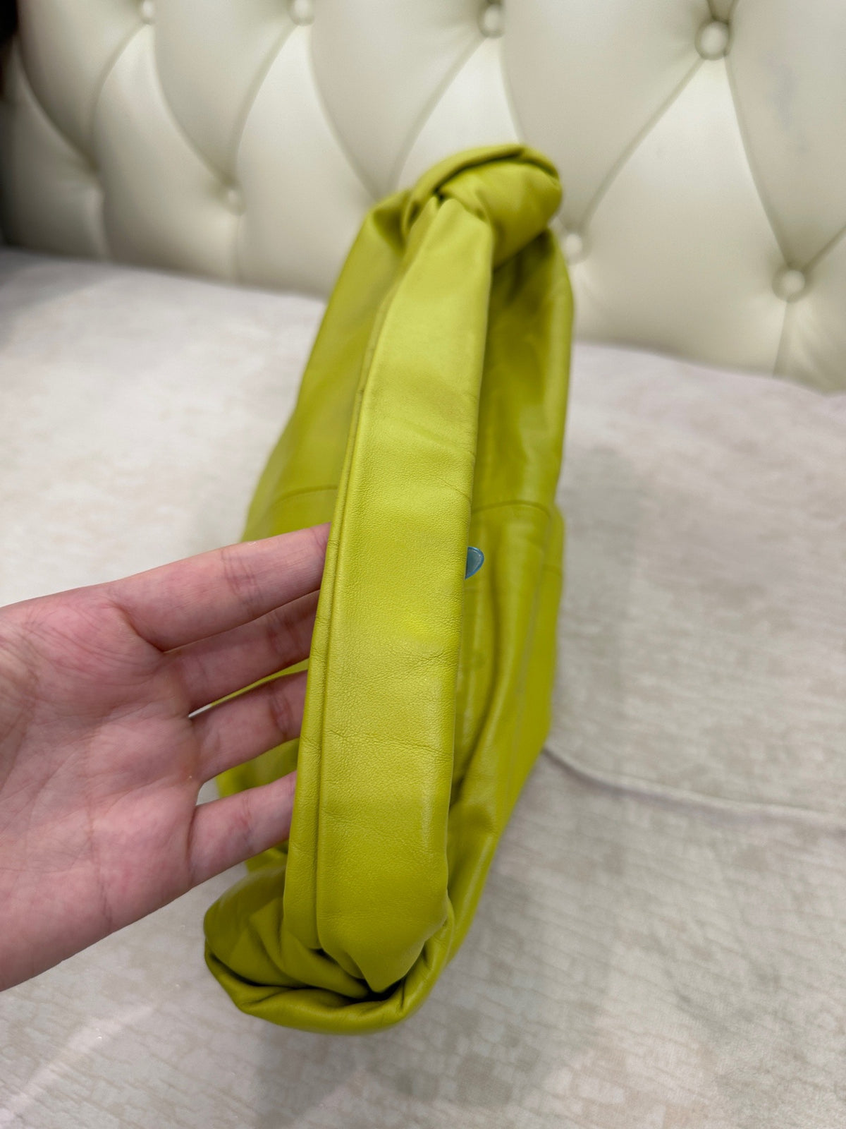 Bottega Veneta - Knot Double - Leather - Green - (Medium)