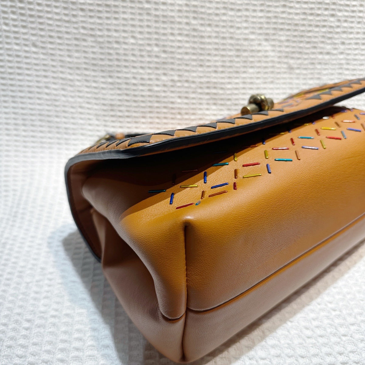 Bottega Veneta - Knot - Leather - Camel