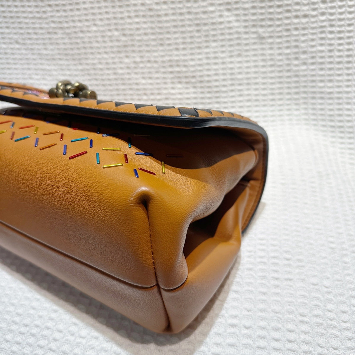 Bottega Veneta - Knot - Leather - Camel
