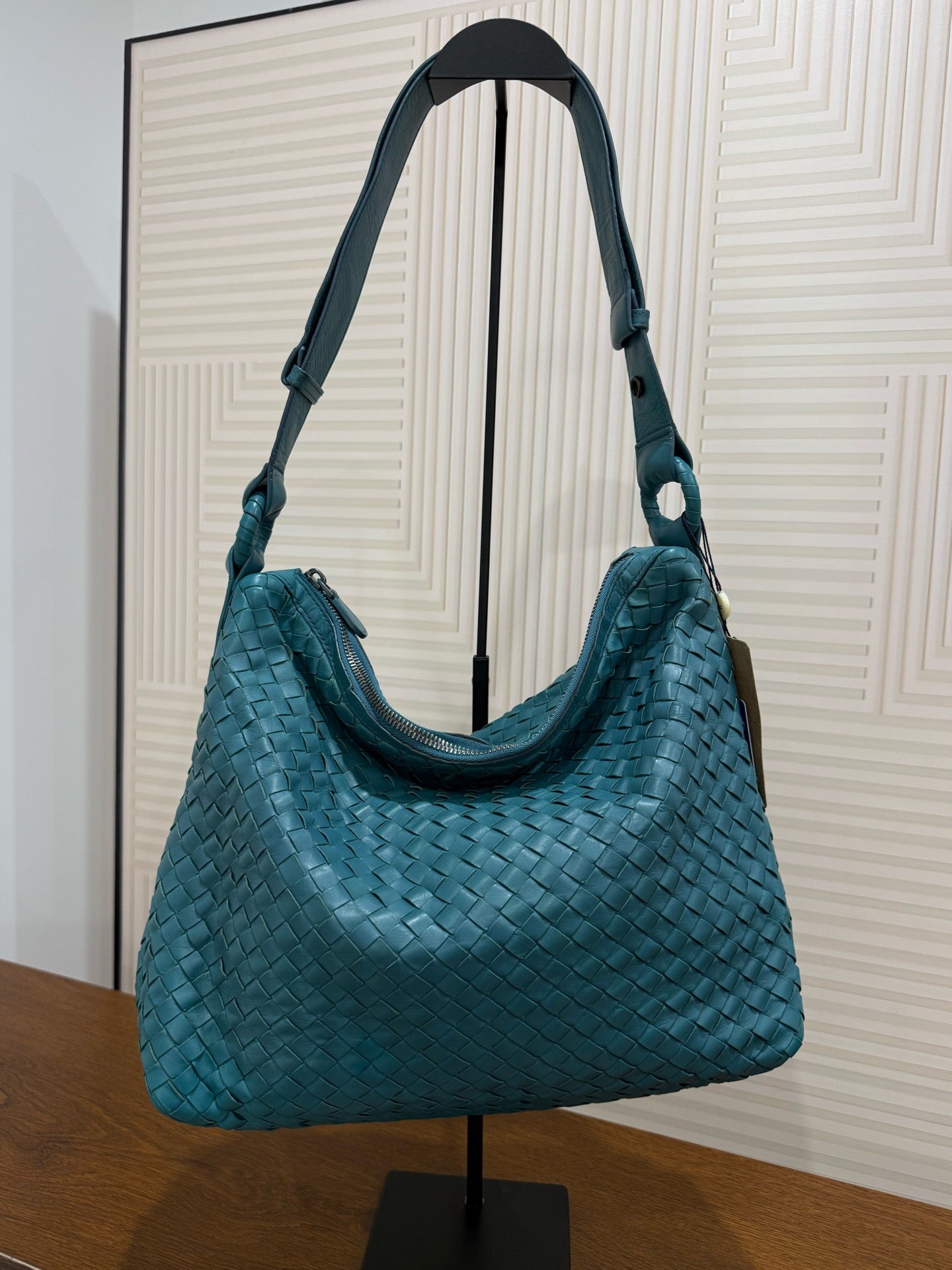 Bottega Veneta - Large Hobo Bag - Leather - Green - (large)