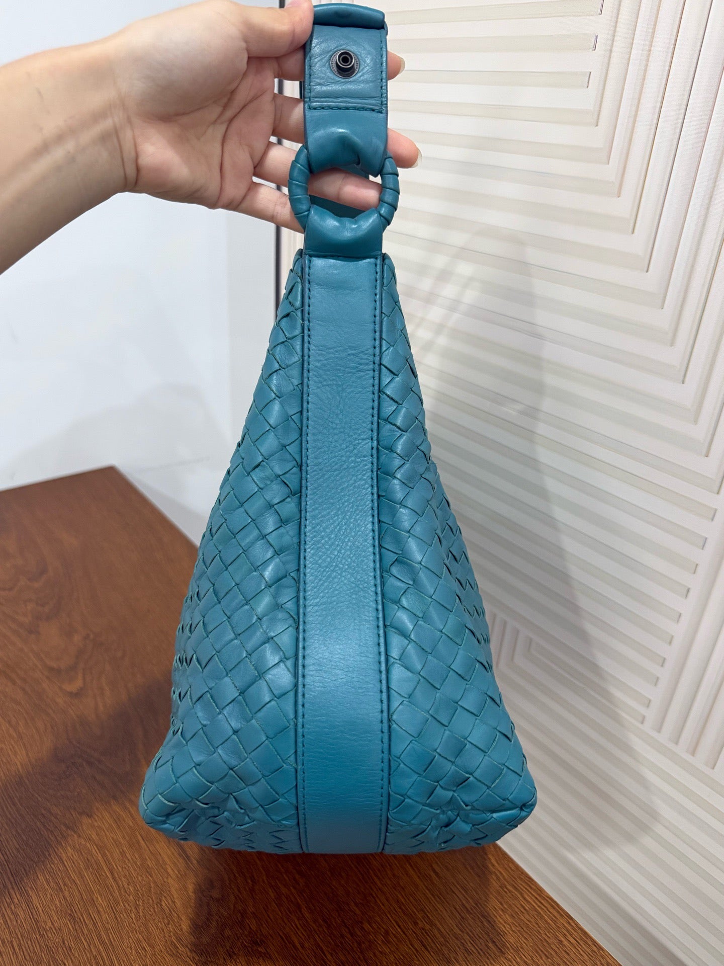 Bottega Veneta - Large Hobo Bag - Leather - Green - (large)