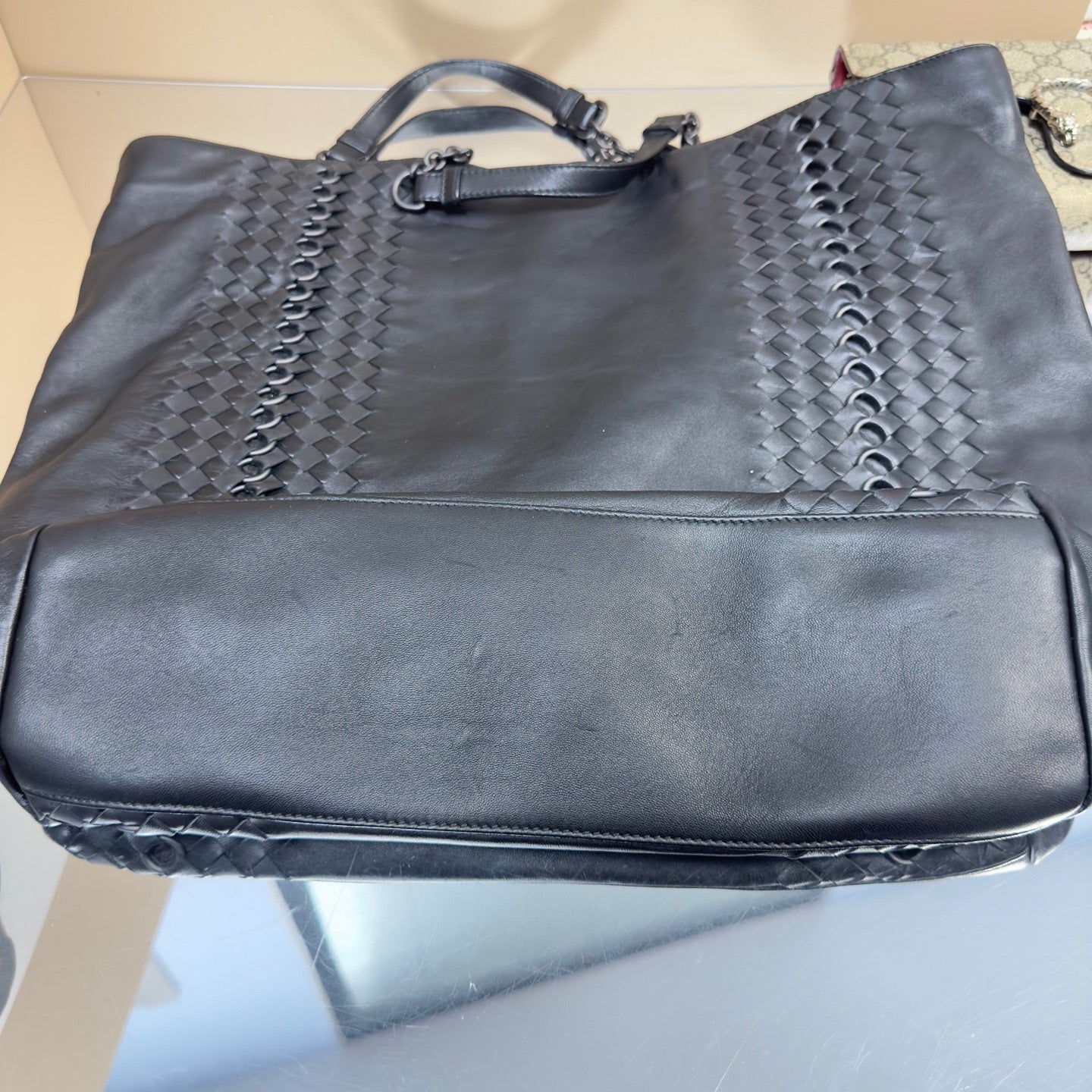Bottega Veneta - Limited Edition Woven Leather Tote - Leather - Black - (Large)