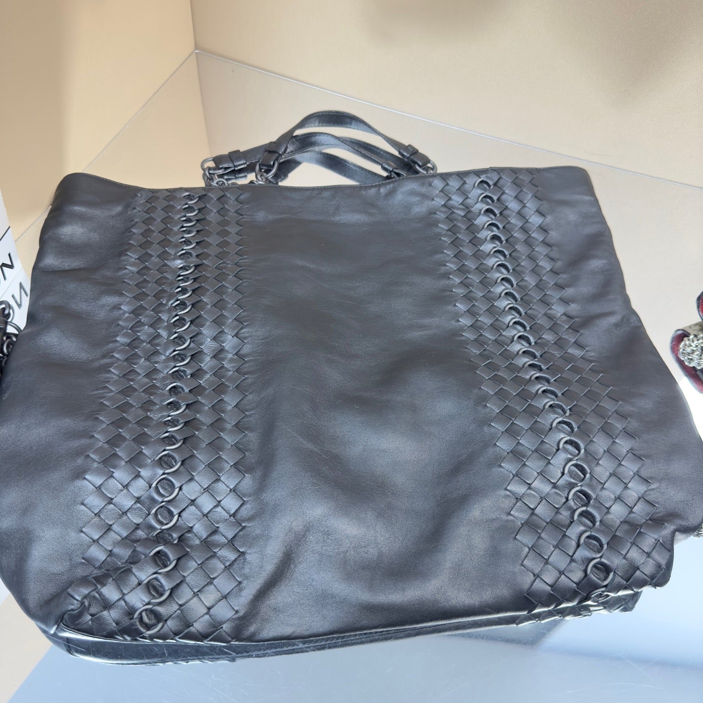 Bottega Veneta - Limited Edition Woven Leather Tote - Leather - Black - (Large)