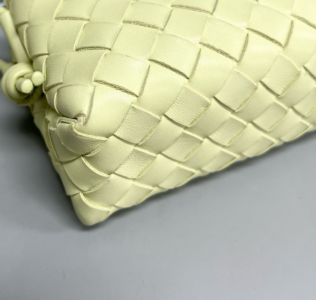 Bottega Veneta - Loop Camera Bag - Leather - Yellow - (mini)