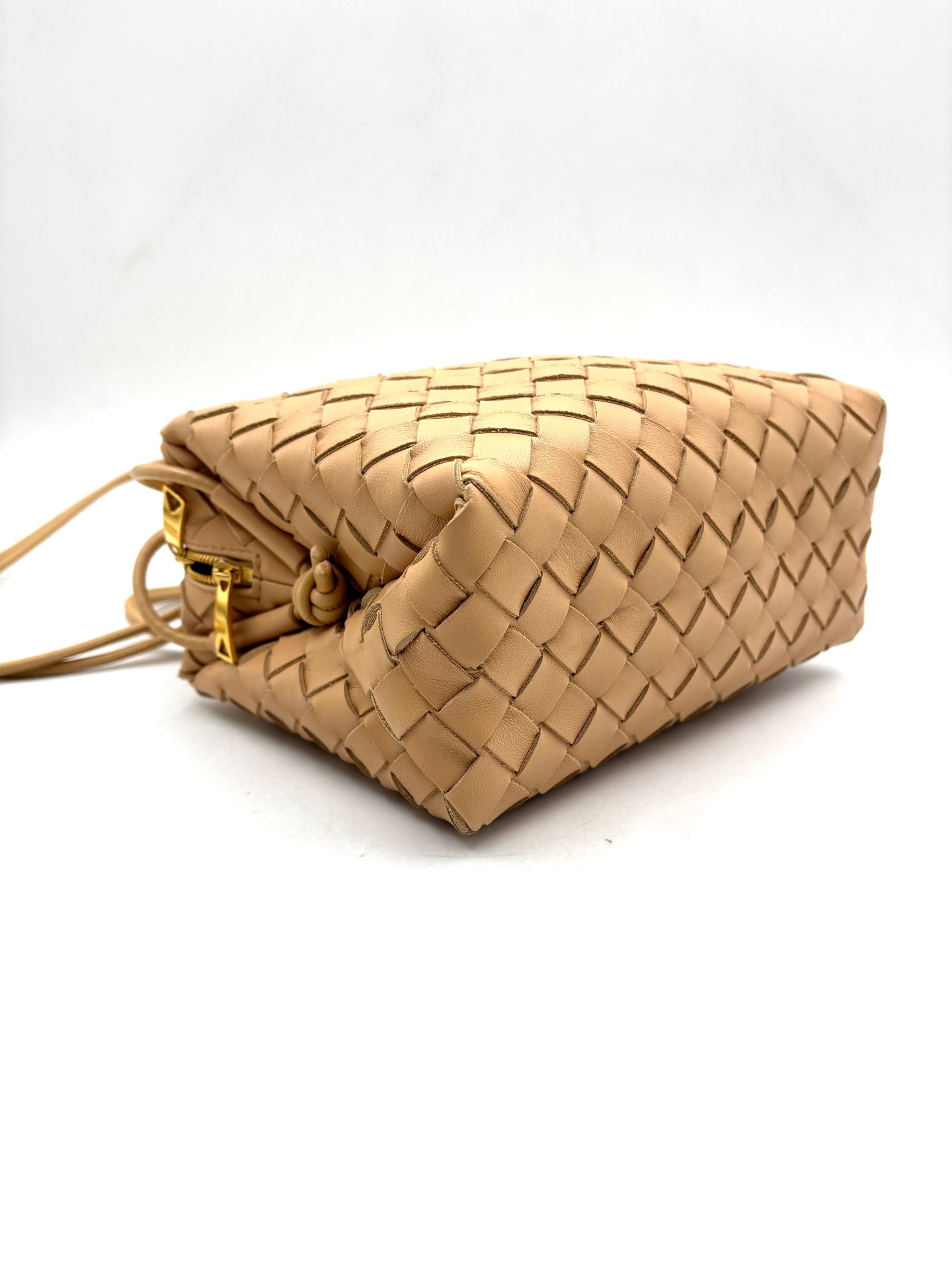 Bottega Veneta - Loop Camera Bag - Sheepskin leather - Yellow - (small)