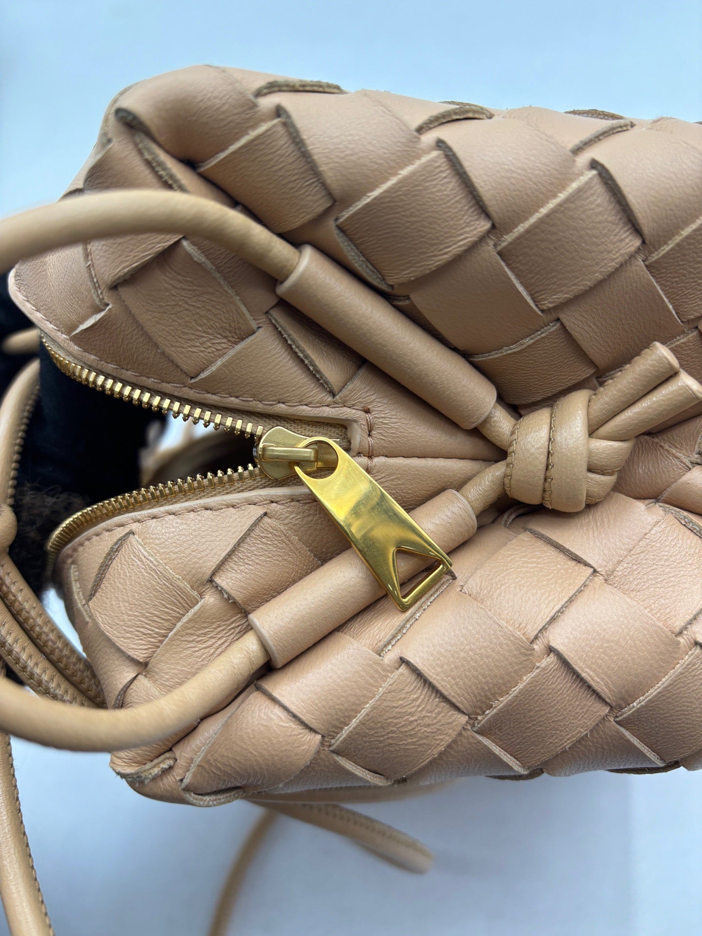 Bottega Veneta - LOOP - Leather - Beige - (small)