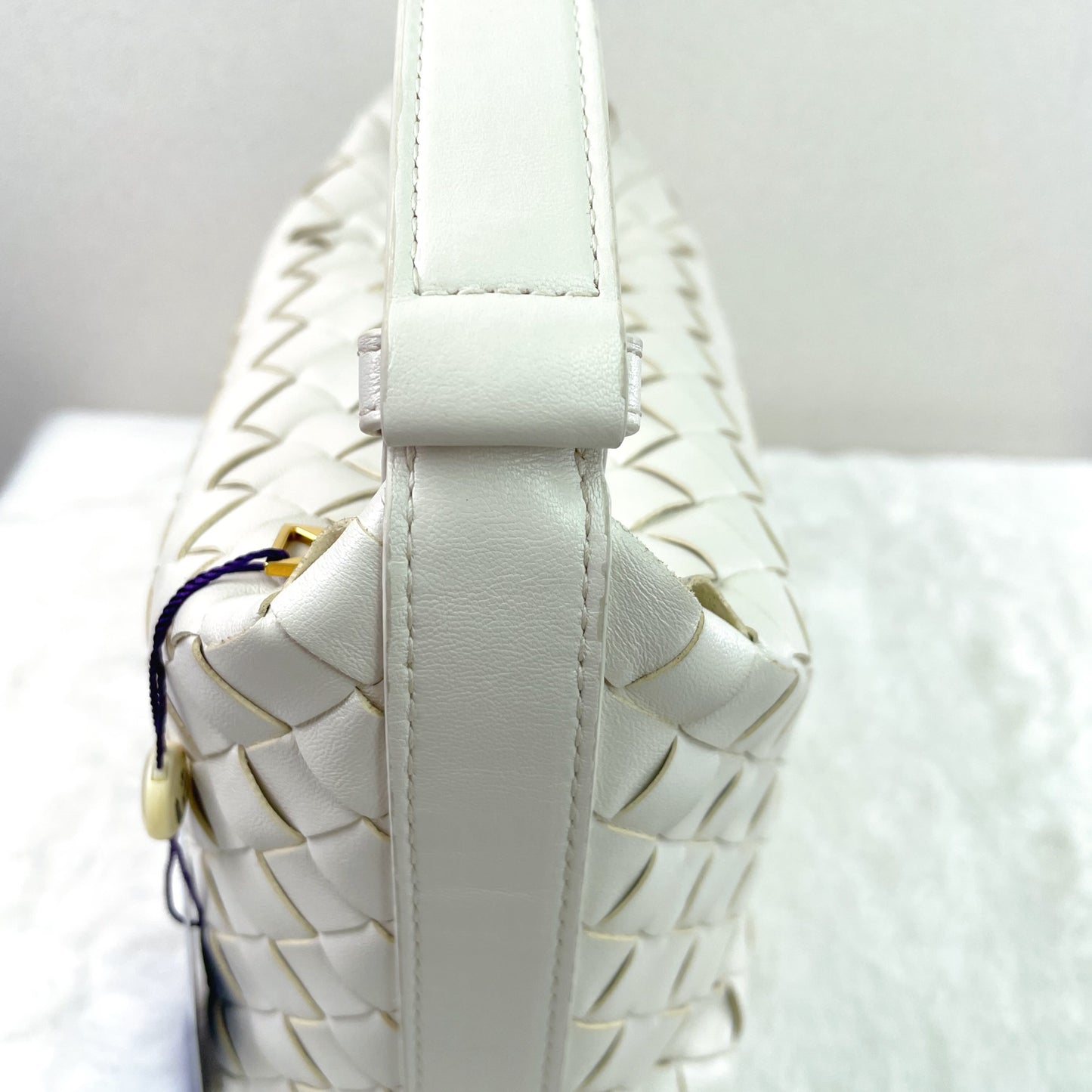 Bottega Veneta - Lunchbox - Leather - White - (mini)
