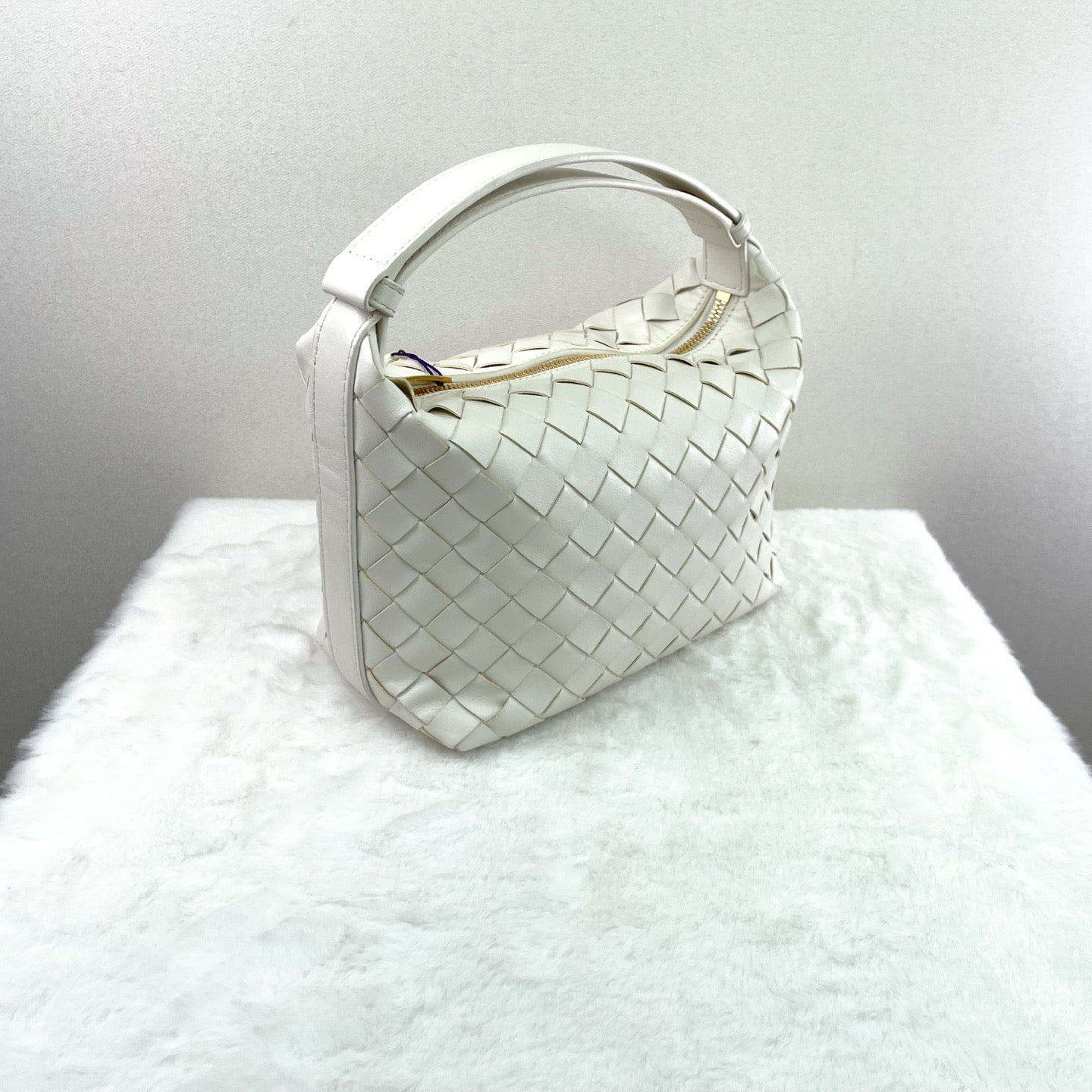 Bottega Veneta - Lunchbox - Leather - White - (mini)