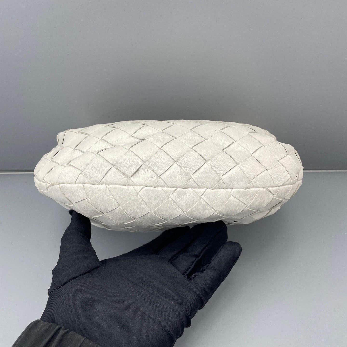 Bottega Veneta - Mini Jodie - Lambskin leather - White - (Mini)