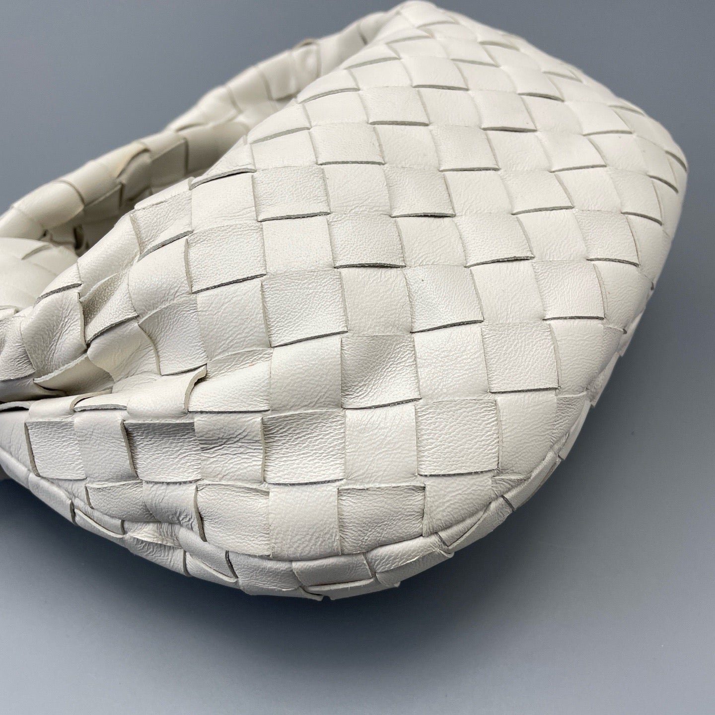 Bottega Veneta - Mini Jodie - Lambskin leather - White - (Mini)