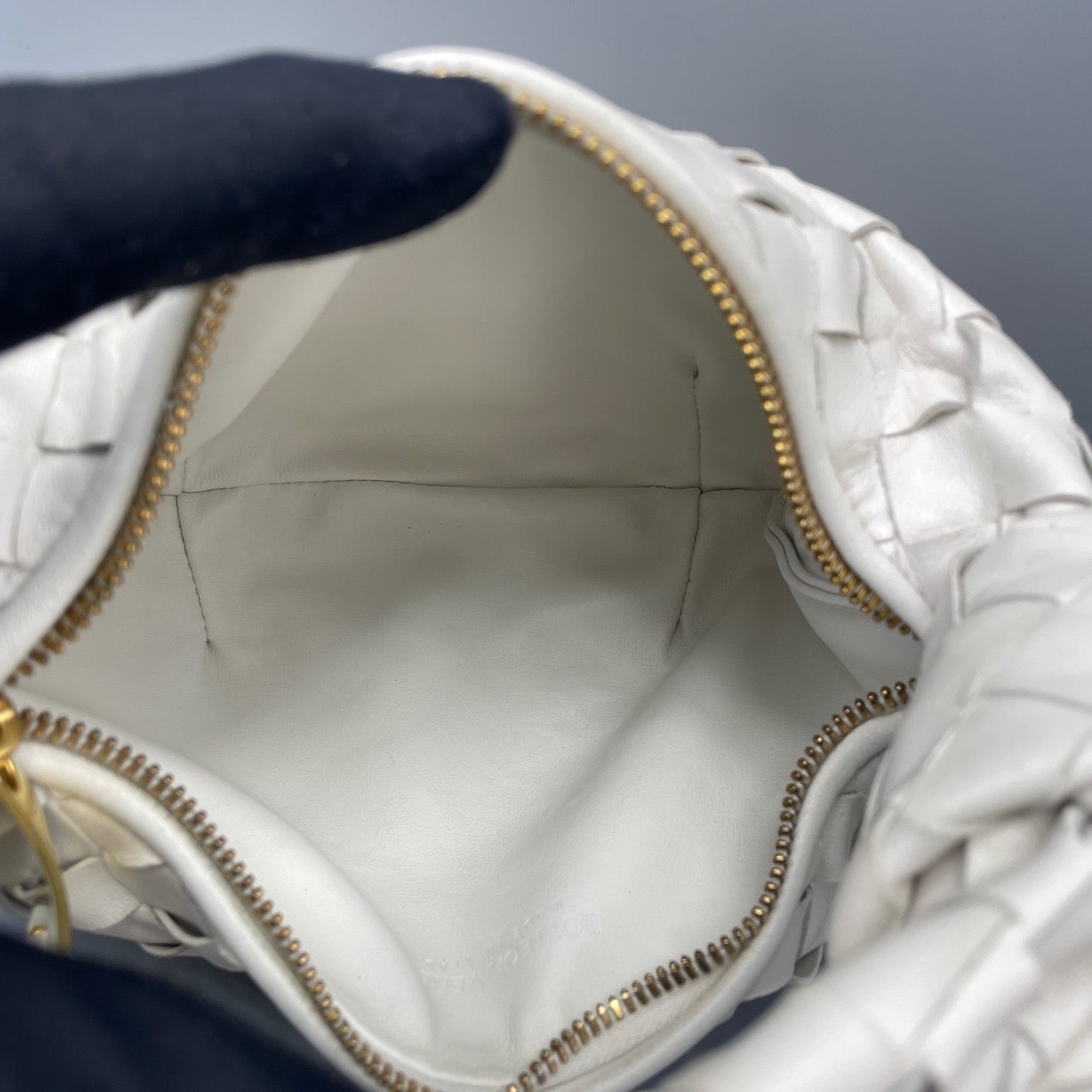 Bottega Veneta - Mini Jodie - Lambskin leather - White - (Mini)