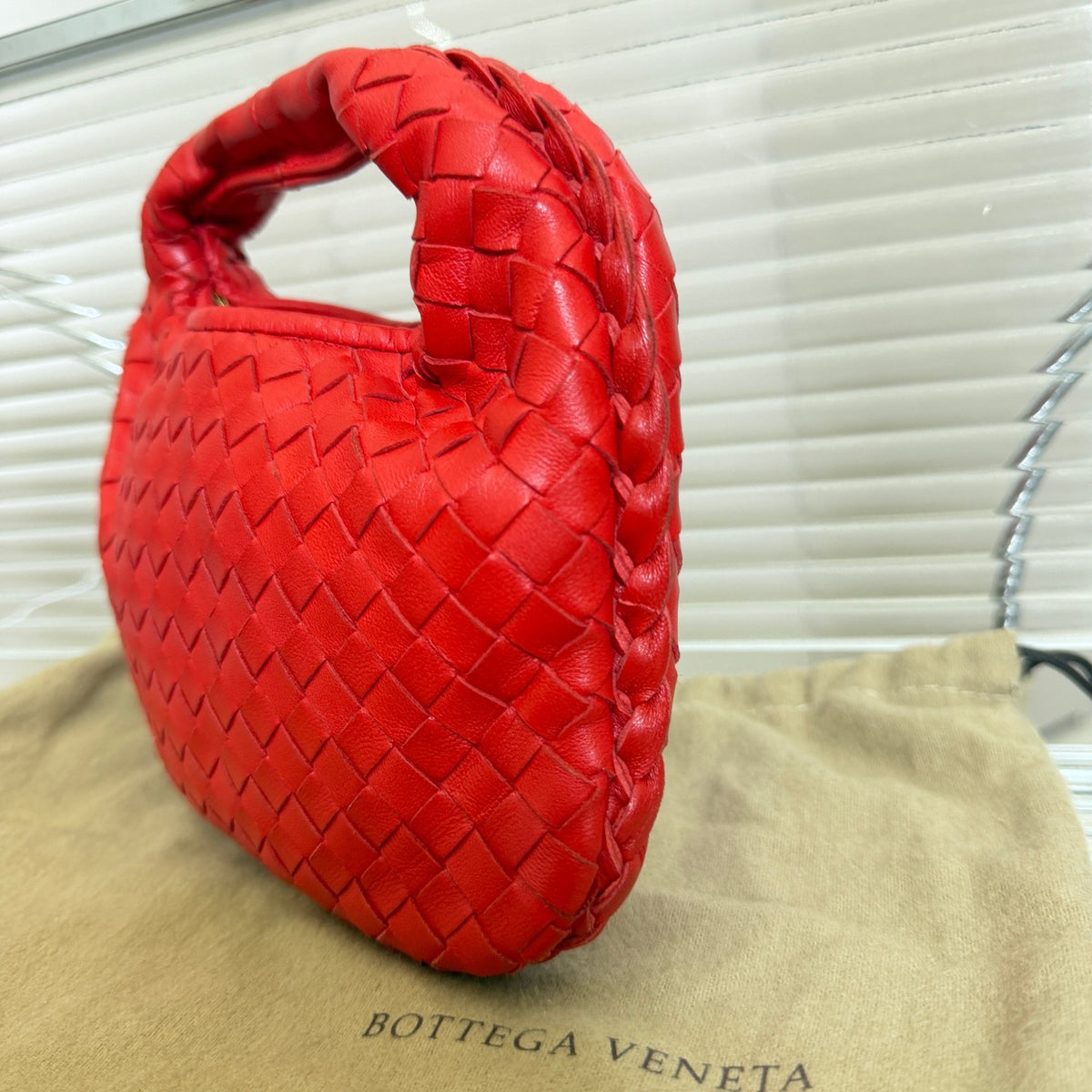 Bottega Veneta - Mini Jodie - Leather - Red - (mini)