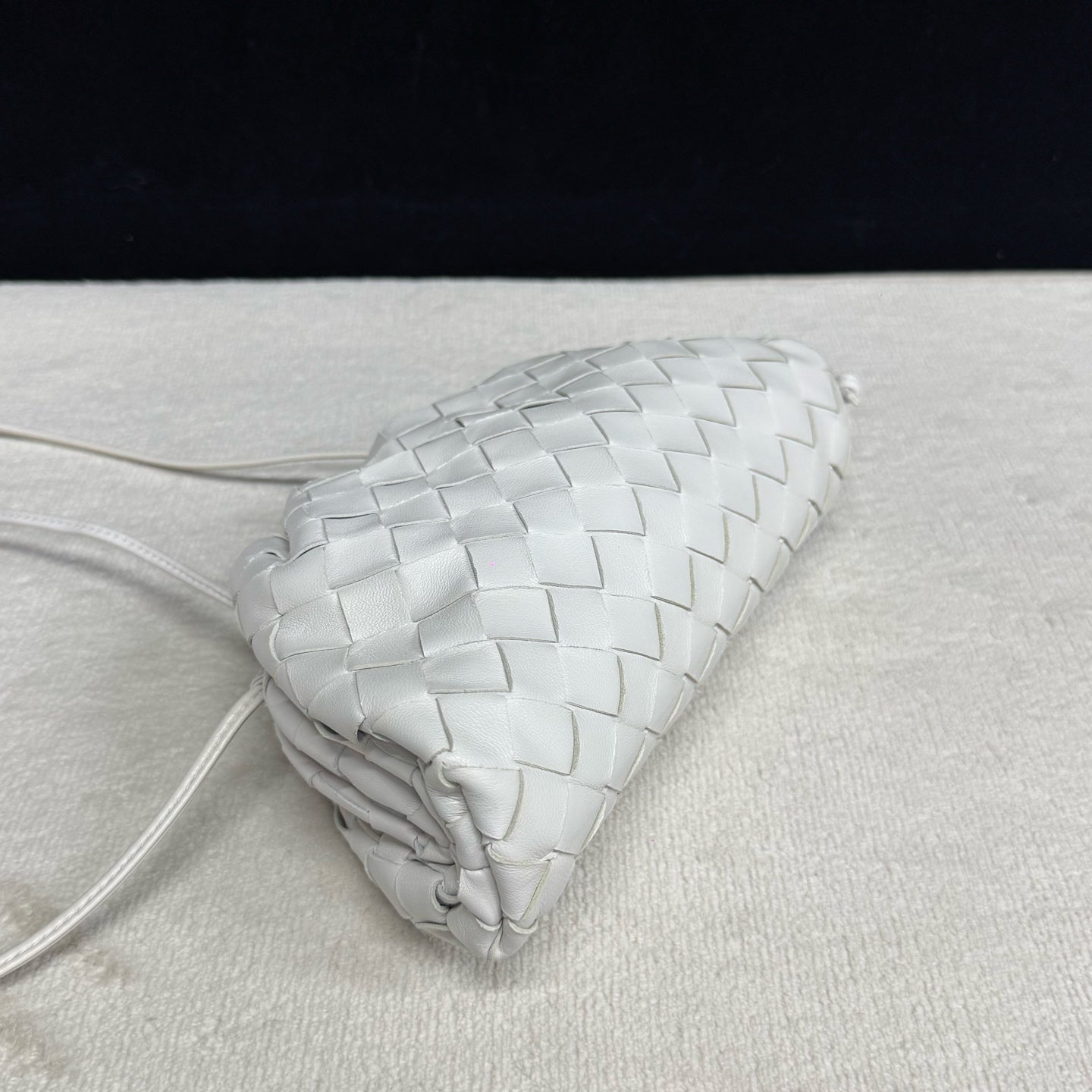 Bottega Veneta - Mini Pouch - Leather - White - (mini)
